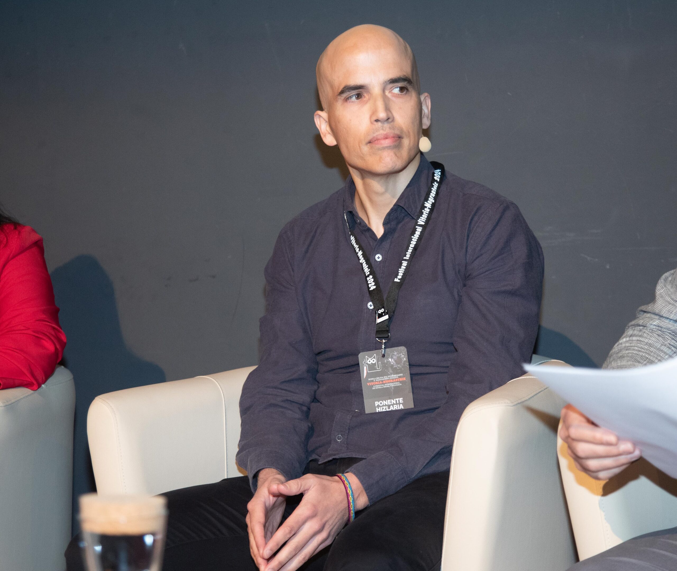 Samuel Vernal en el festival de novela negra Vitoria-Negrasteiz 2024